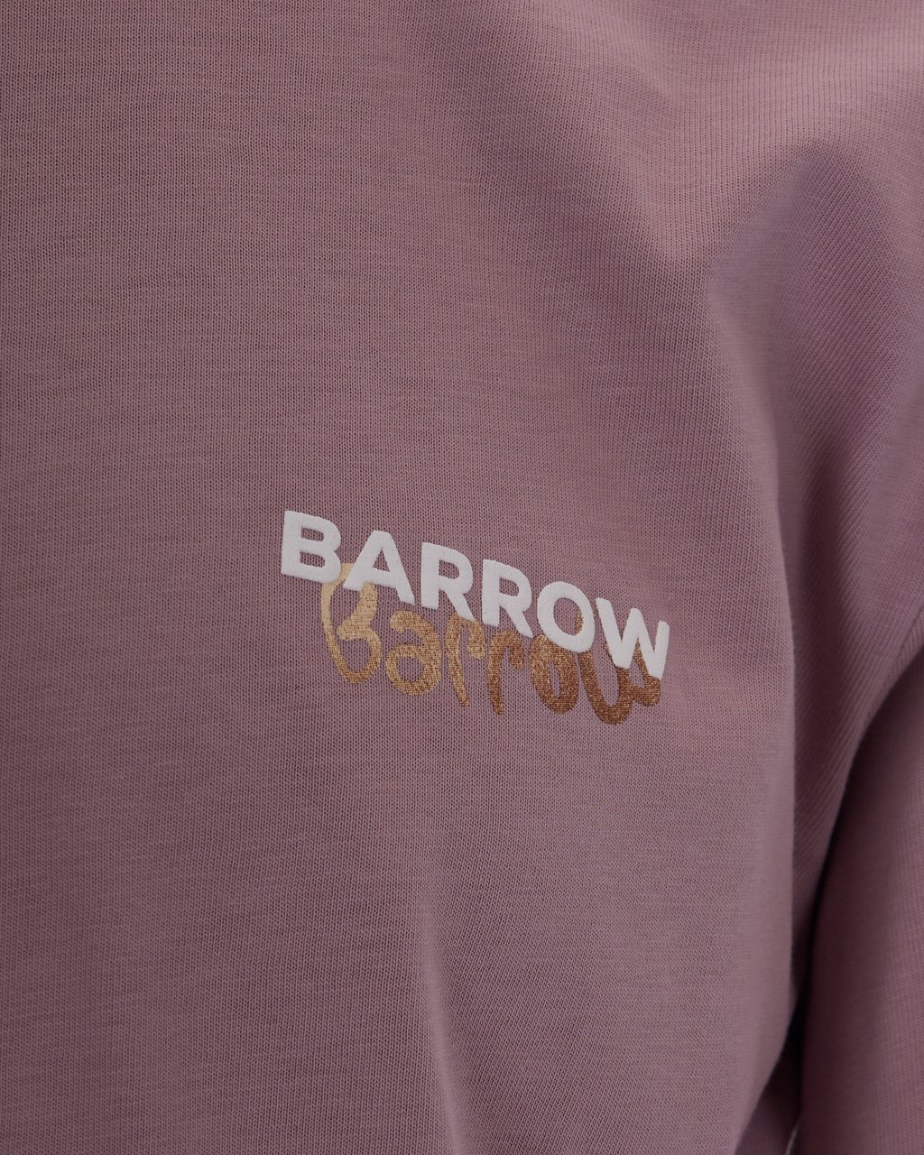 Barrow T-Shirts And Polos Smoke Pink Roze
