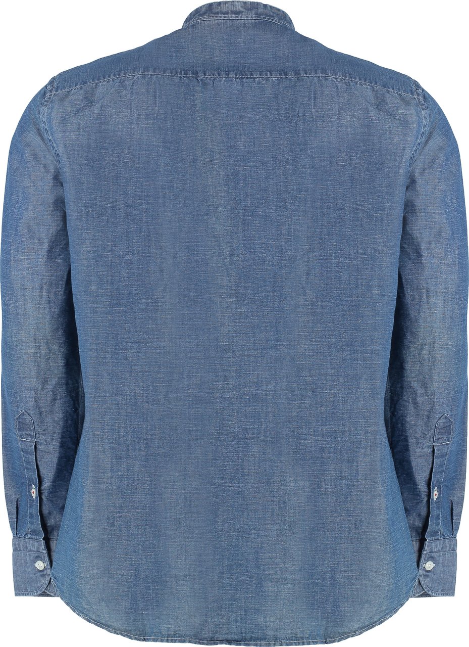 Bastoncino Cotton shirt Blauw