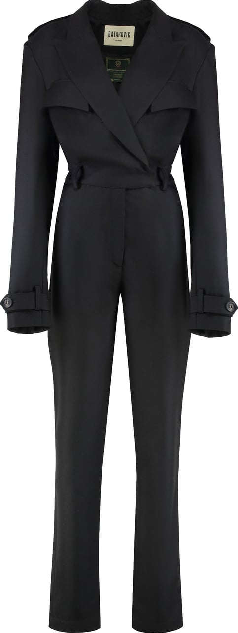 Batakovic Elegant long jumpsuit Zwart