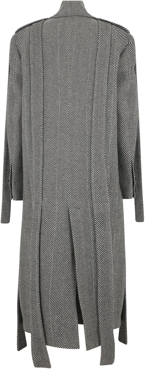 Batakovic Long wool coat Grijs