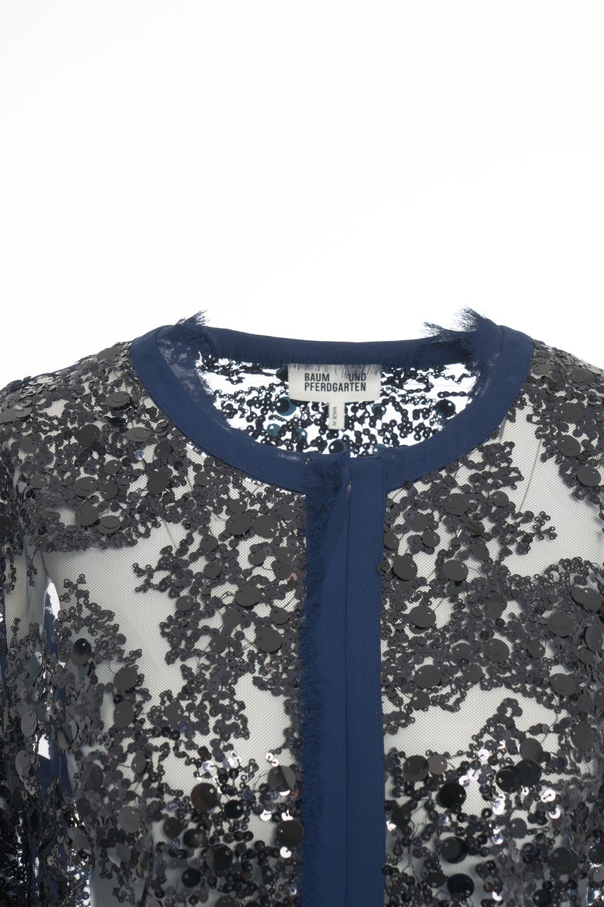Baum Und Pferdgarten Jacket with sequins 'Bethina' Blauw