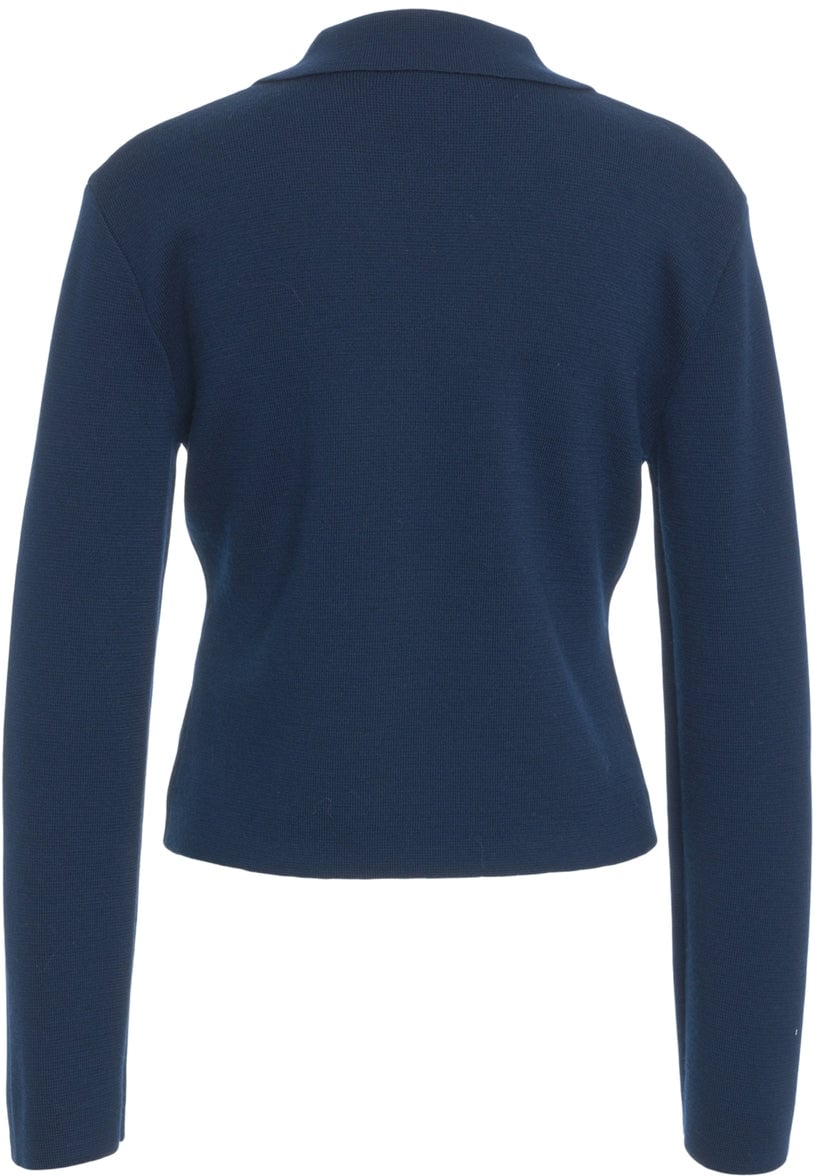 Baum Und Pferdgarten Double-breasted knit jacket 'Carolin' Blauw