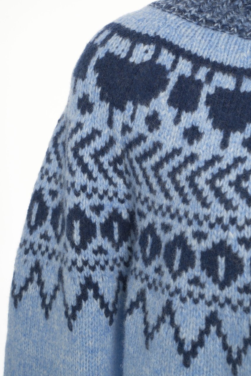 Baum Und Pferdgarten Norwegian sweater 'Ciana' Blauw