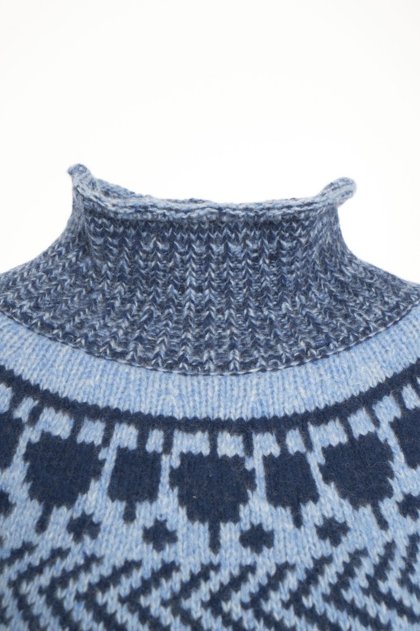 Baum Und Pferdgarten Norwegian sweater 'Ciana' Blauw