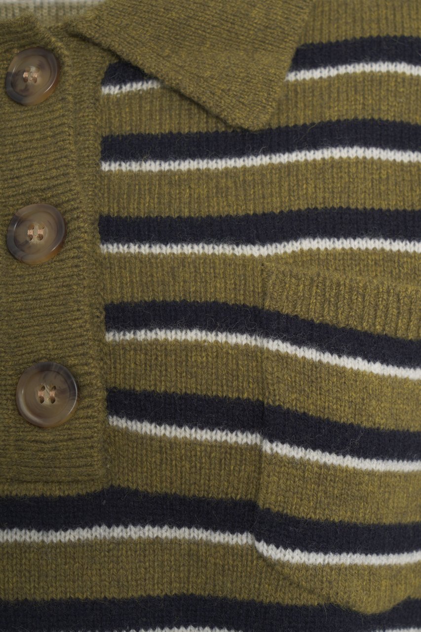 Baum Und Pferdgarten Striped sweater 'Cori' Groen