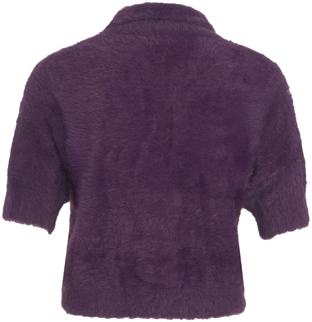 Baum Und Pferdgarten Fuzzy cardigan 'Cristin' Paars
