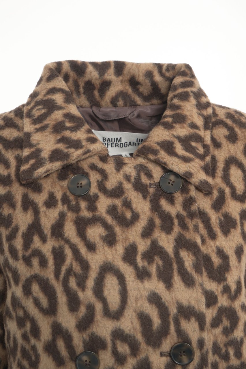 Baum Und Pferdgarten Coat with animal print 'Dixie' Bruin
