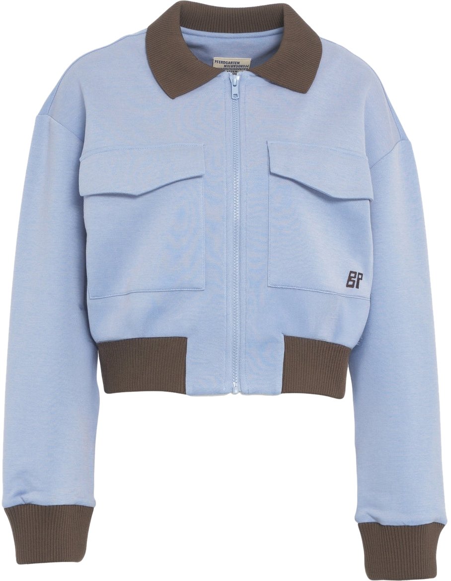 Baum Und Pferdgarten Sweat bomber jacket 'Joslyn' Blauw