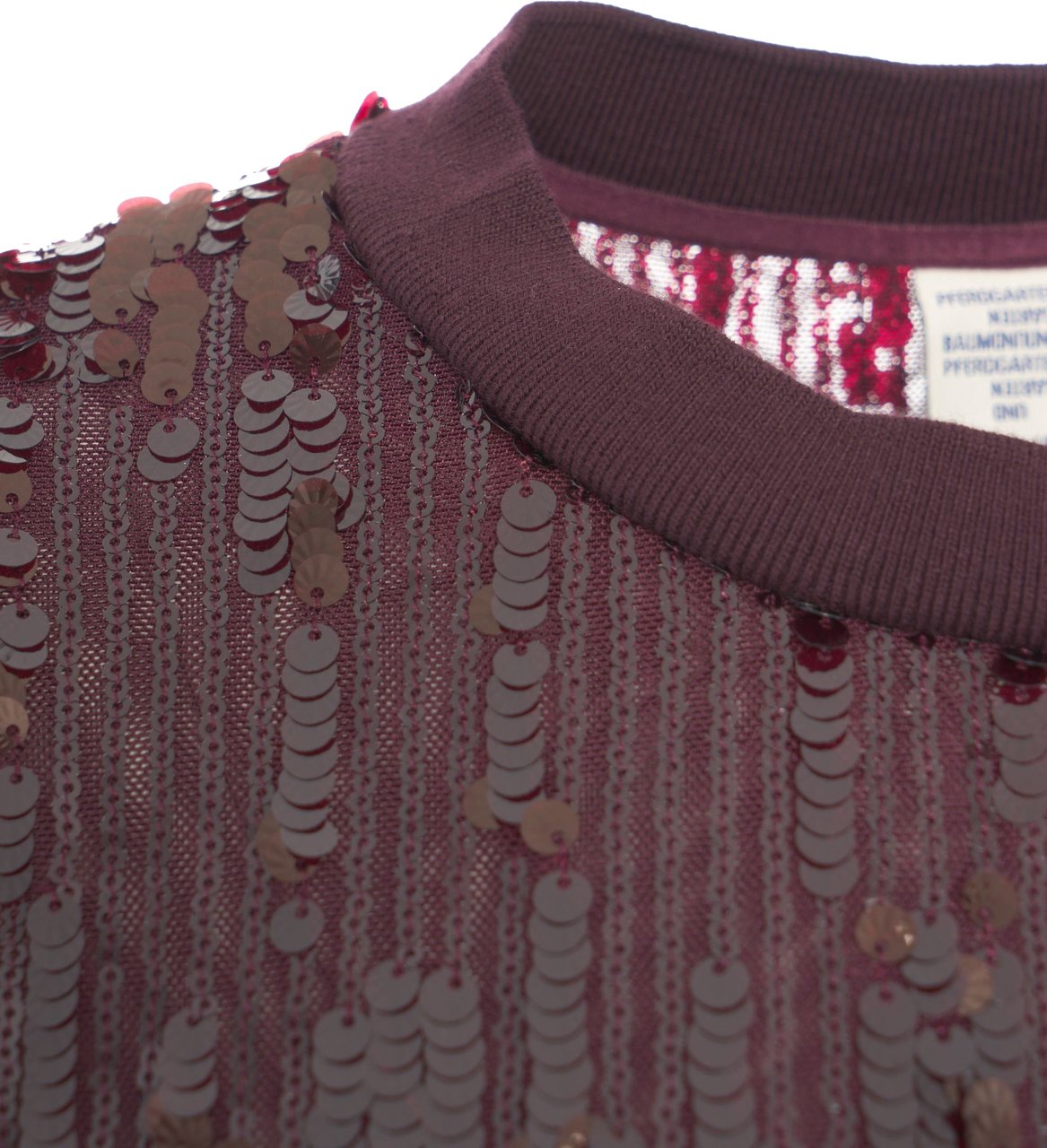 Baum Und Pferdgarten Sequined t-shirt 'Juli' Paars