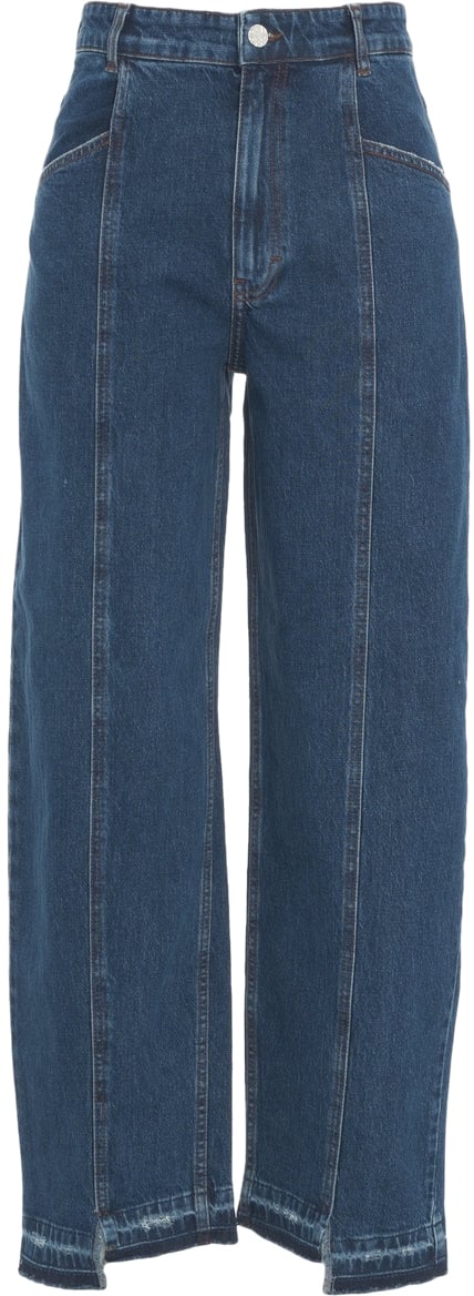Baum Und Pferdgarten Wide leg jeans 'Nanya' Blauw