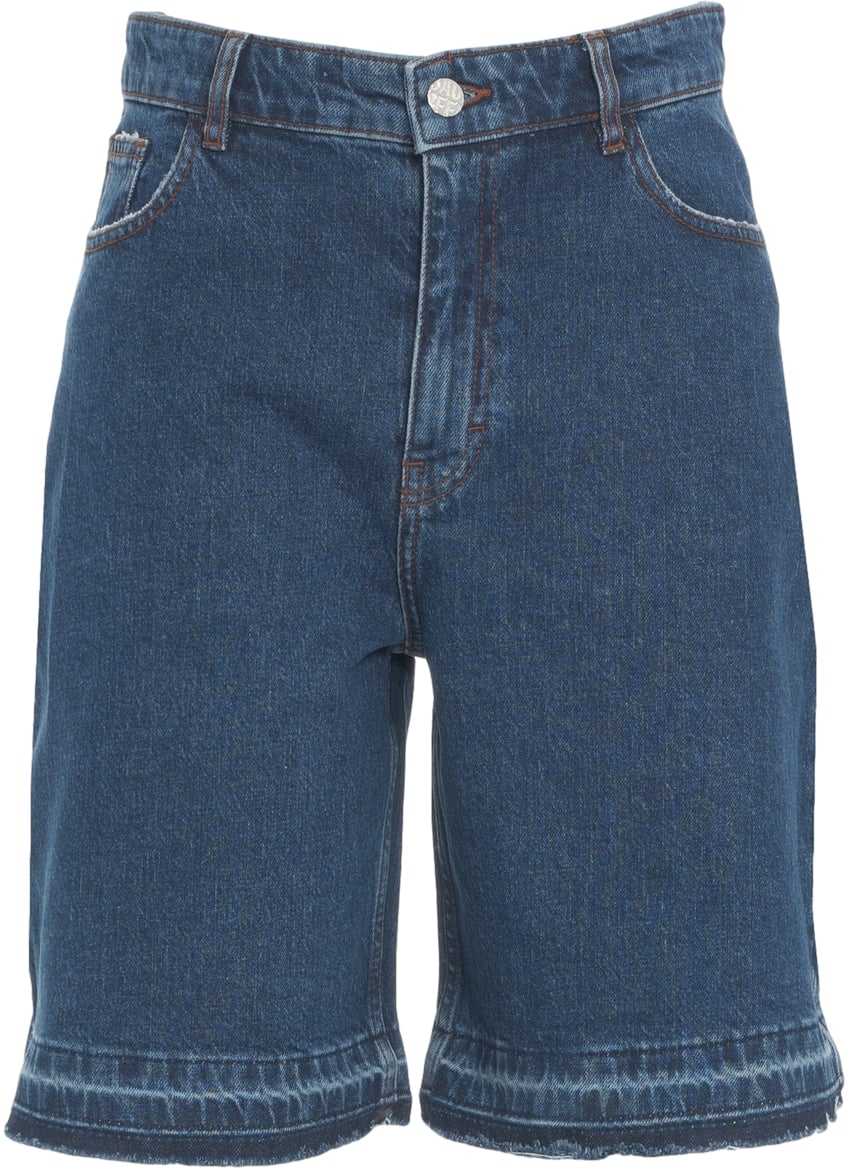 Baum Und Pferdgarten Denim bermuda shorts 'Nolie' Blauw
