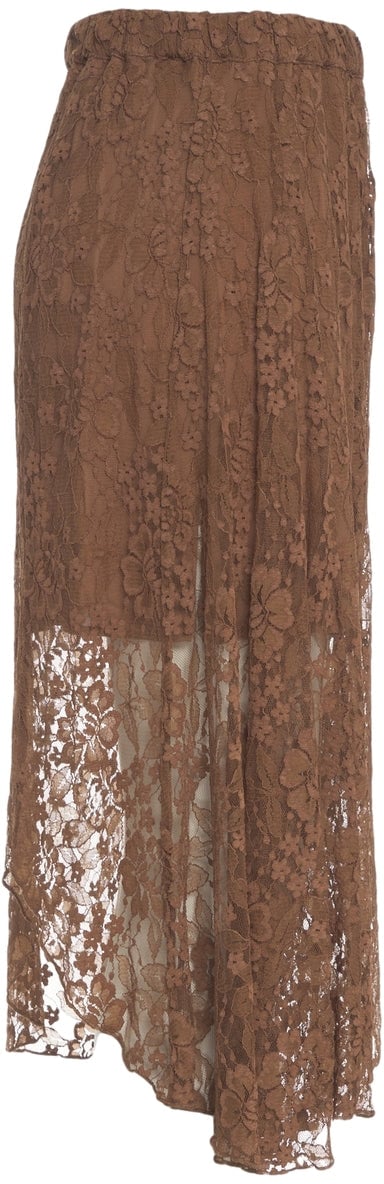 Baum Und Pferdgarten Midi skirt 'Selmo' Bruin