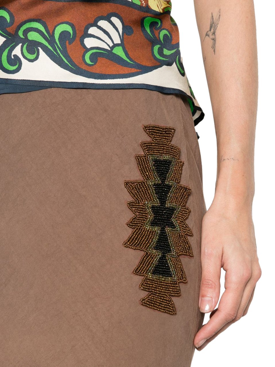 Bazar Deluxe Skirts Brown Bruin