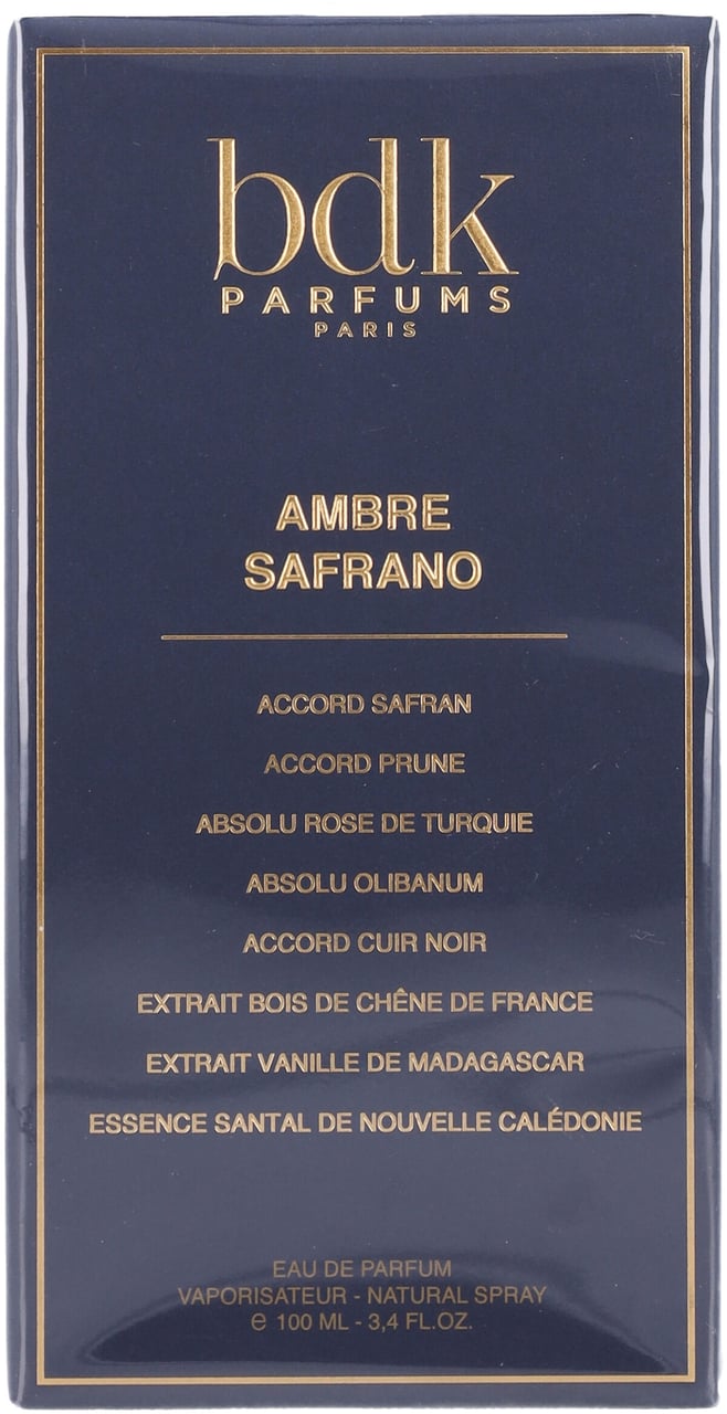 BDK Ambre Safrano Edp 100Ml Haras Geel