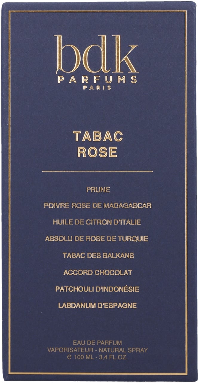 BDK Tabac Rose Edp 100Ml Hartr Goud
