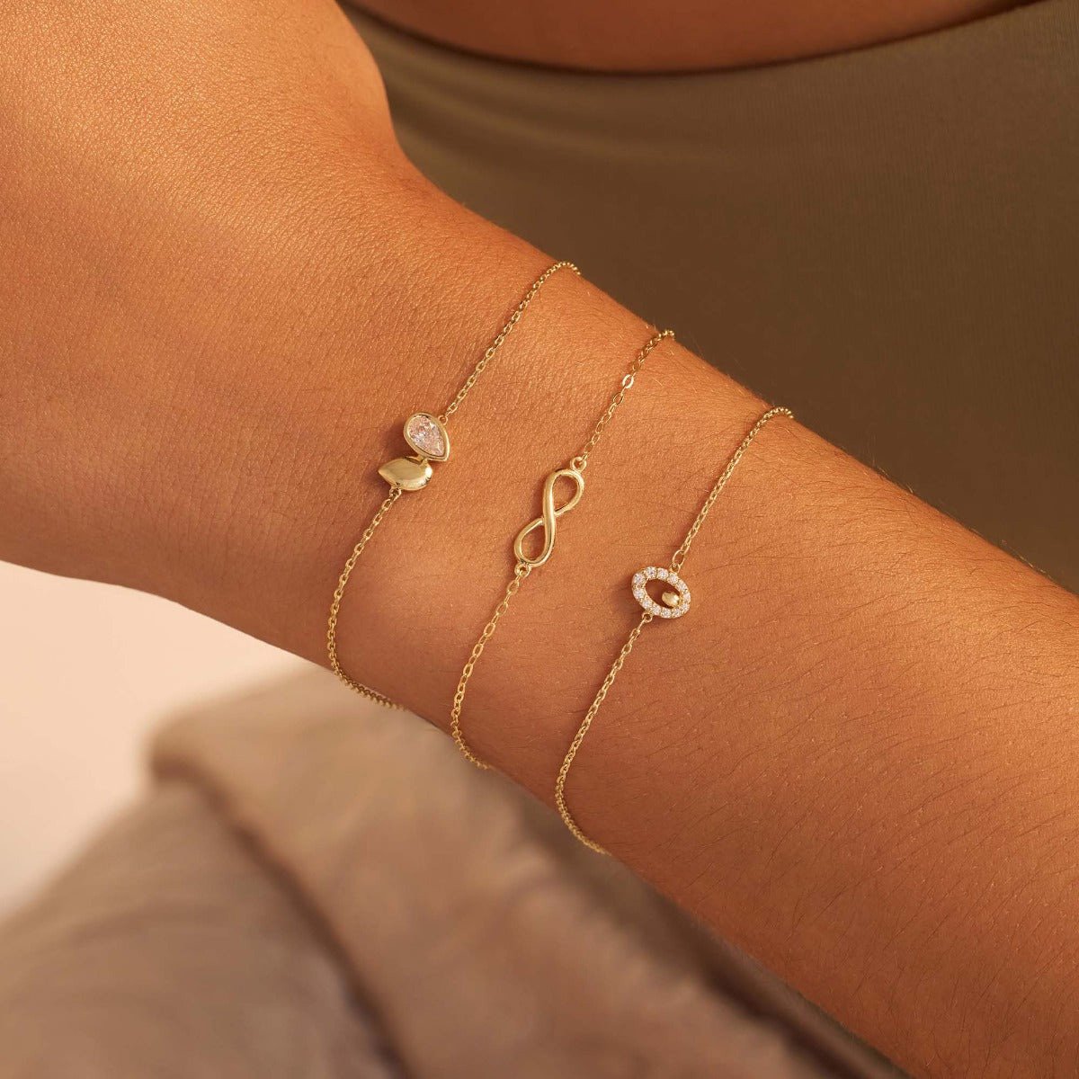 Beloro Jewels Monte Napoleone - Armband - Goud Goud
