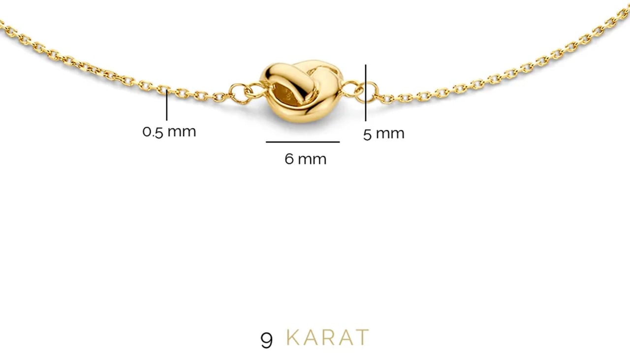 Beloro Jewels Della Spiga - Armband - Goud Goud