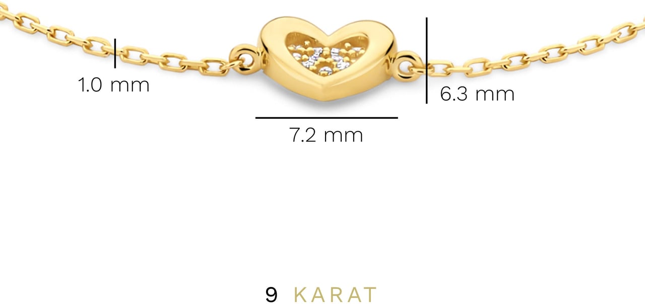 Beloro Jewels Monte Napoleone - Armband - Goud Goud