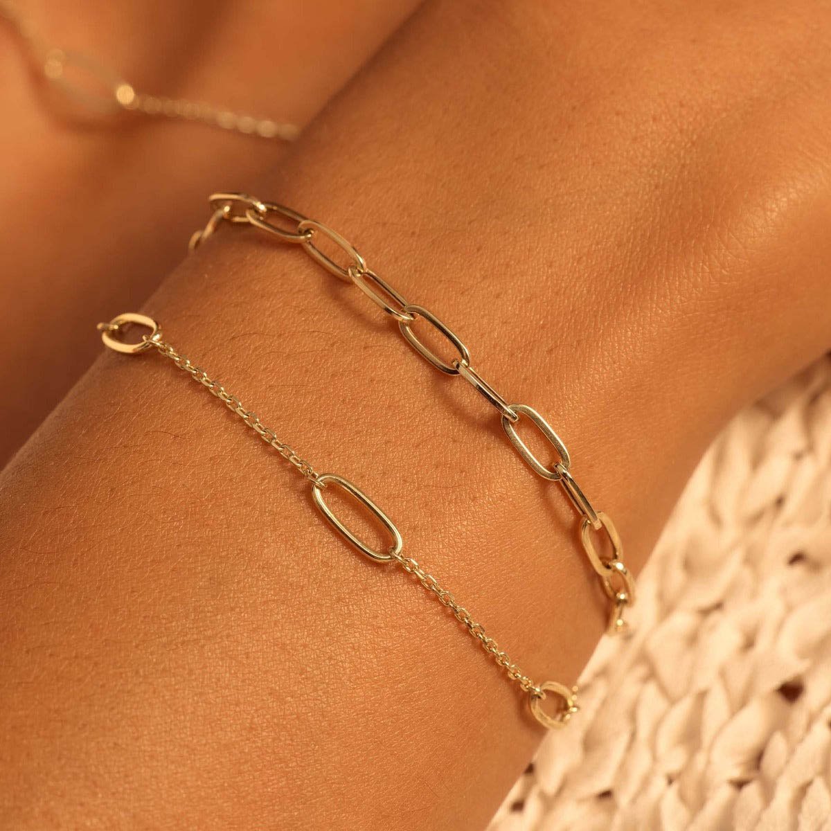 Beloro Jewels Della Spiga - Armband - Goud Goud