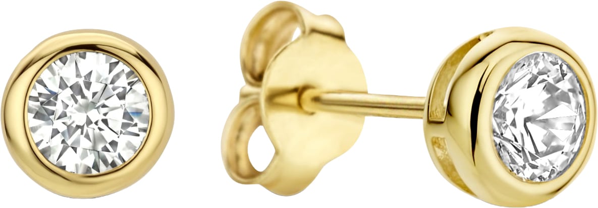 Beloro Jewels Monte Napoleone - Oorbellen - Goud Goud