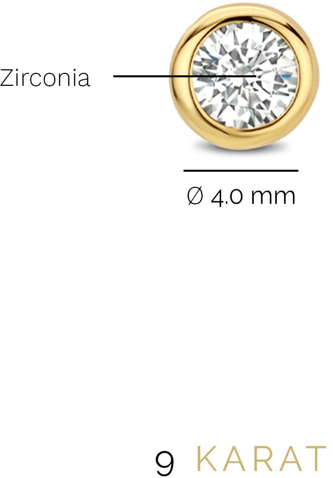 Beloro Jewels Monte Napoleone - Oorbellen - Goud Goud