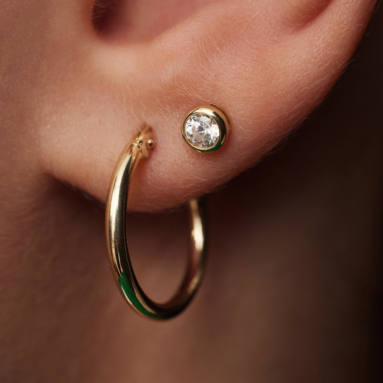 Beloro Jewels Monte Napoleone - Oorbellen - Goud Goud
