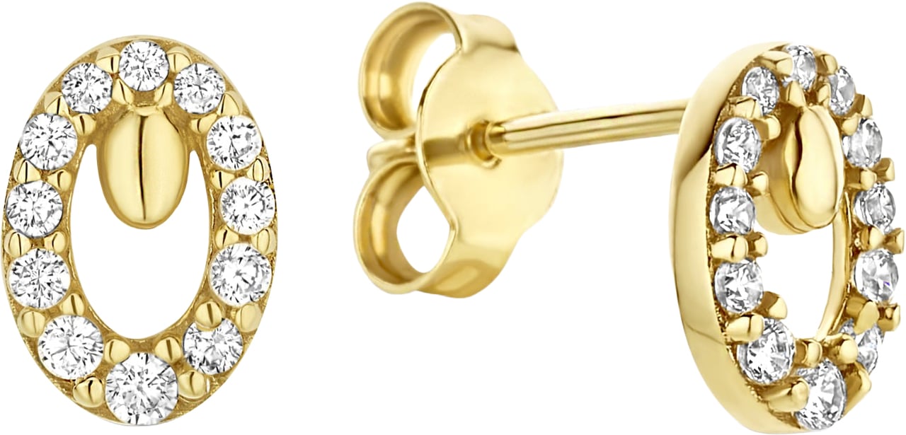 Beloro Jewels Monte Napoleone - Oorbellen - Goud Goud