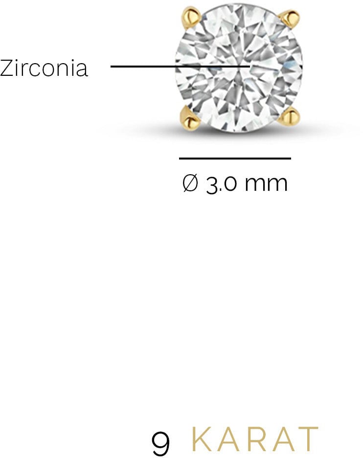 Beloro Jewels Monte Napoleone - Oorbellen - Goud Goud