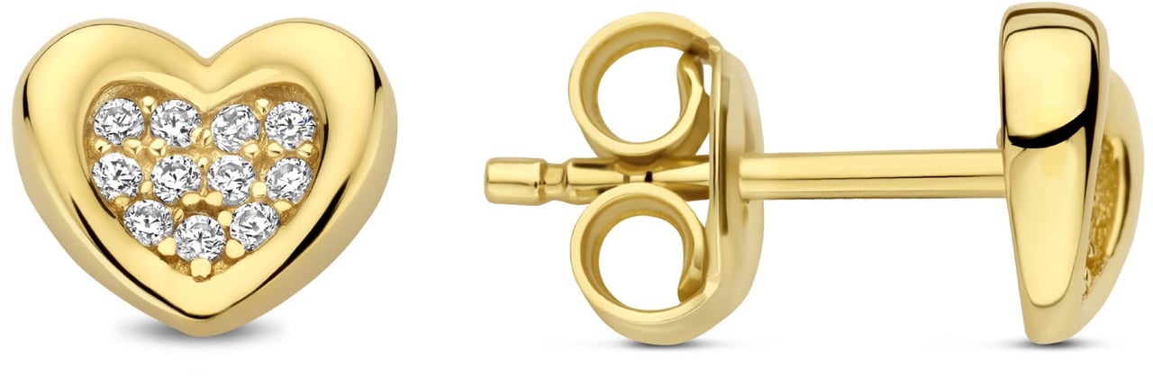 Beloro Jewels Monte Napoleone - Oorbellen - Goud Goud