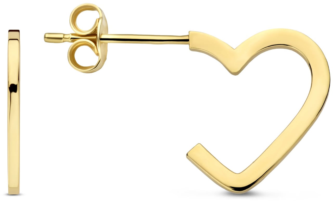 Beloro Jewels Della Spiga - Oorbellen - Goud Goud