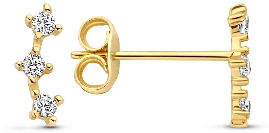 Beloro Jewels Monte Napoleone - Oorbellen - Goud Goud