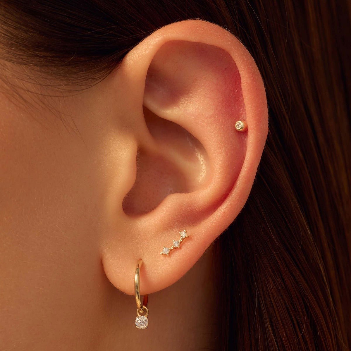 Beloro Jewels Monte Napoleone - Oorbellen - Goud Goud