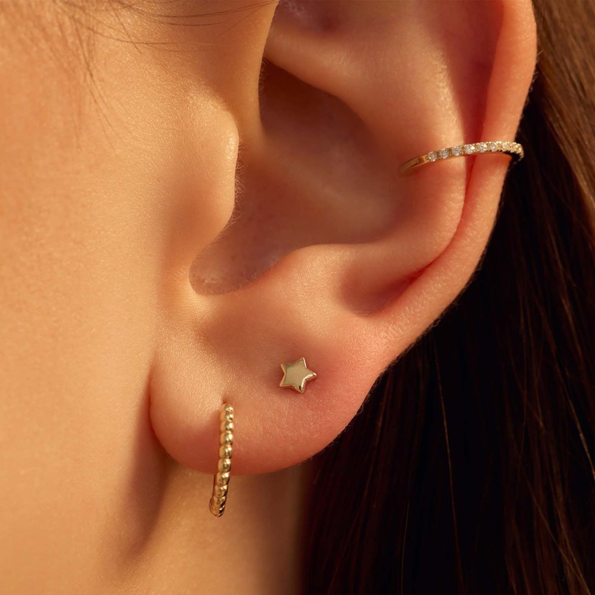 Beloro Jewels Della Spiga - Oorbellen - Goud Goud