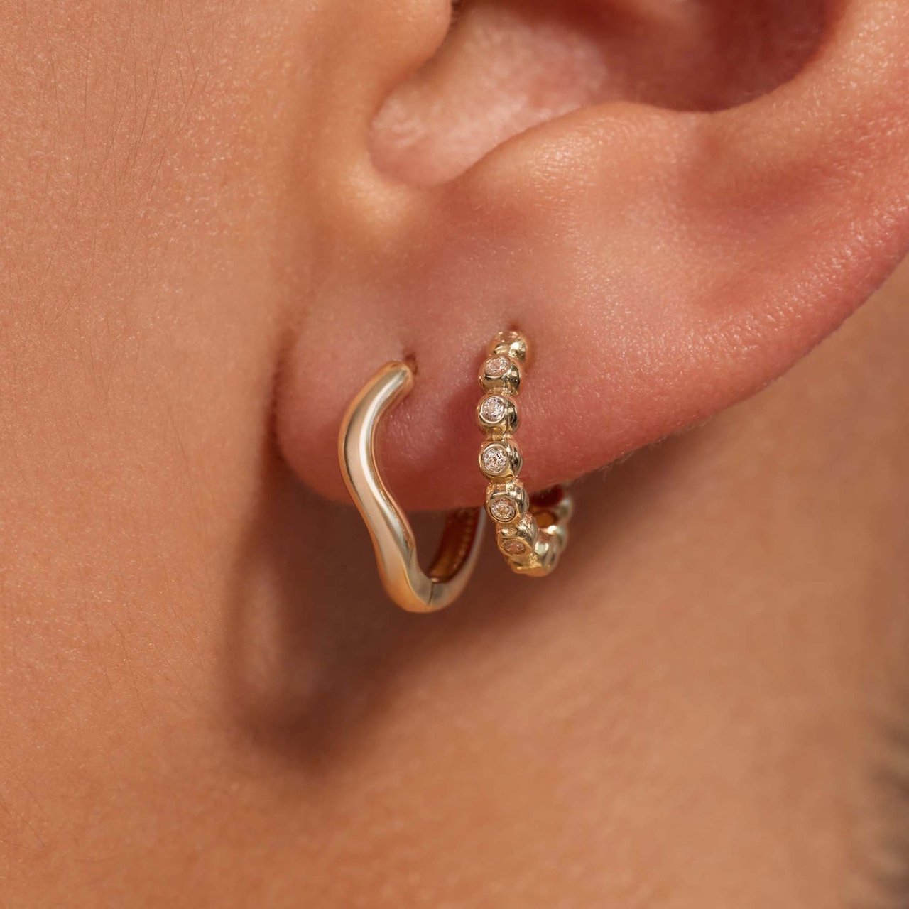 Beloro Jewels Elena - Oorbellen - Goud Goud