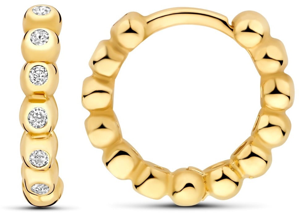 Beloro Jewels Elena - Oorbellen - Goud Goud
