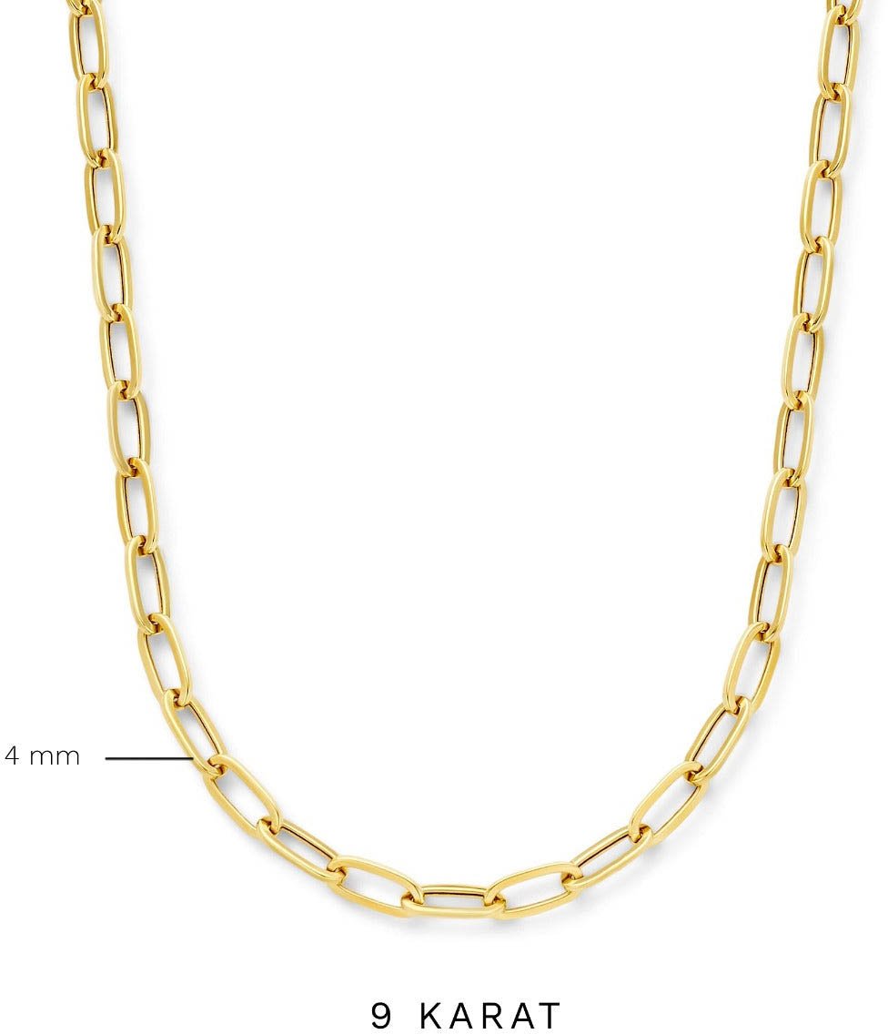 Beloro Jewels Della Spiga - Ketting - Goud Goud
