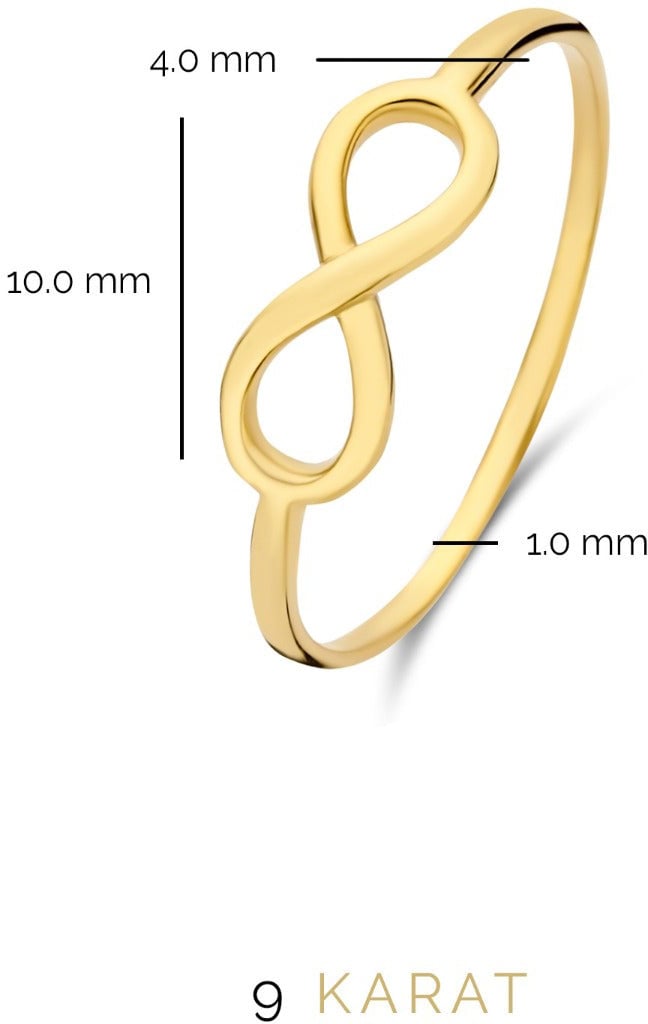 Beloro Jewels Della Spiga - Ring - Goud Goud