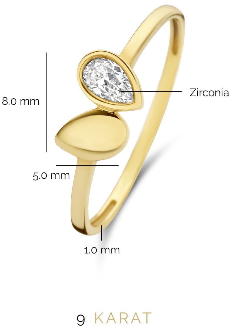Beloro Jewels Monte Napoleone - Ring - Goud Goud