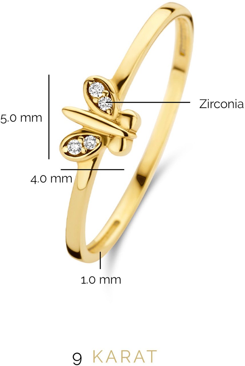 Beloro Jewels Della Spiga - Ring - Goud Goud