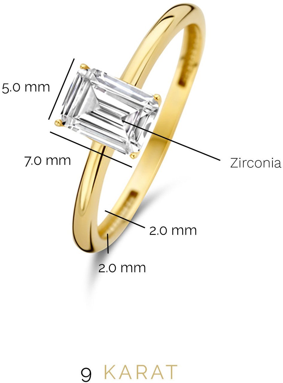 Beloro Jewels La Milano Colori - Ring - GoudWit Goud