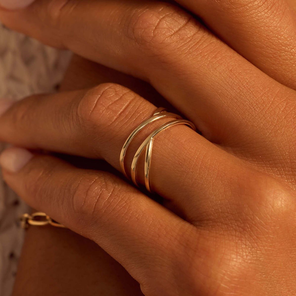 Beloro Jewels Della Spiga - Ring - Goud Goud