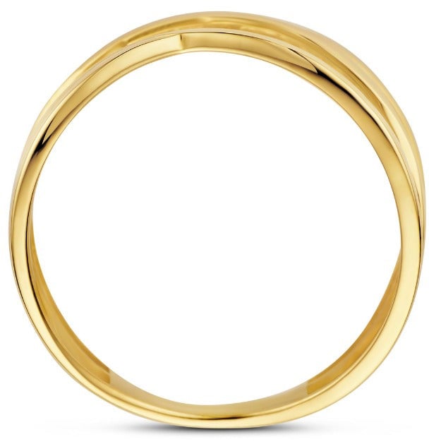 Beloro Jewels Della Spiga - Ring - Goud Goud