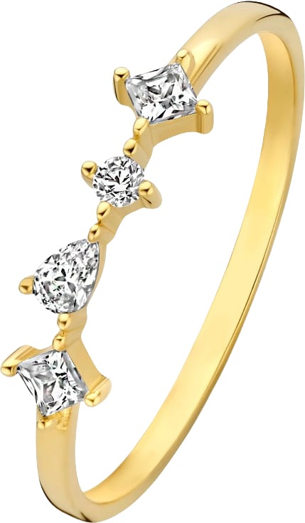 Beloro Jewels Mea - Ring - Goud Goud