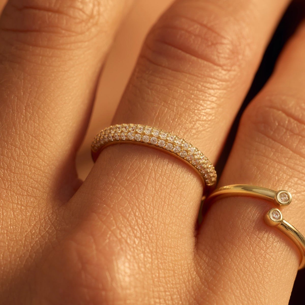 Beloro Jewels Stella - Ring - Goud Goud