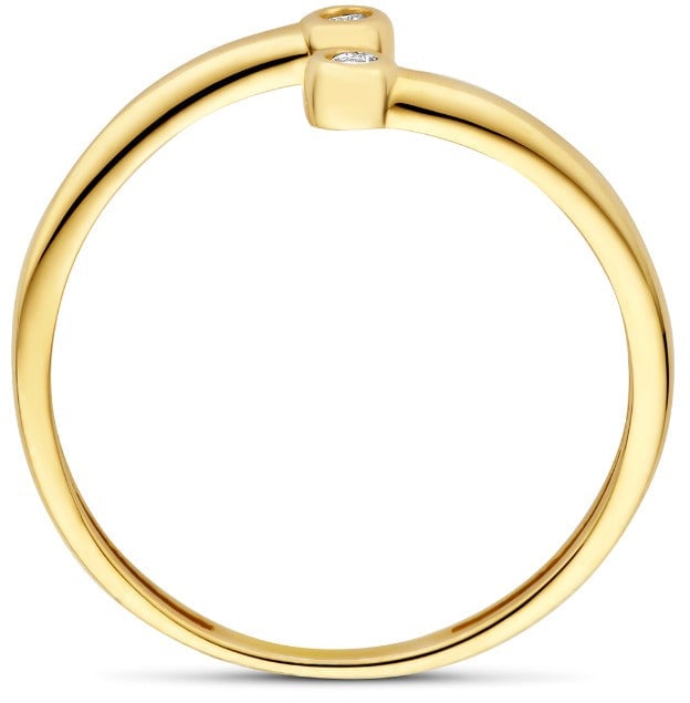Beloro Jewels Stella - Ring - Goud Goud