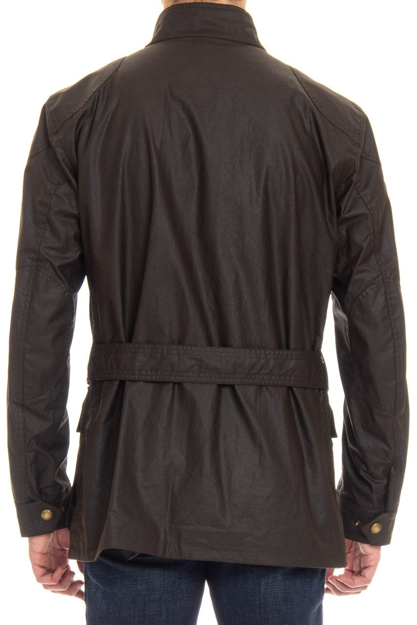 Belstaff Trialmaster Waxed Cotton Field Jacket Zwart