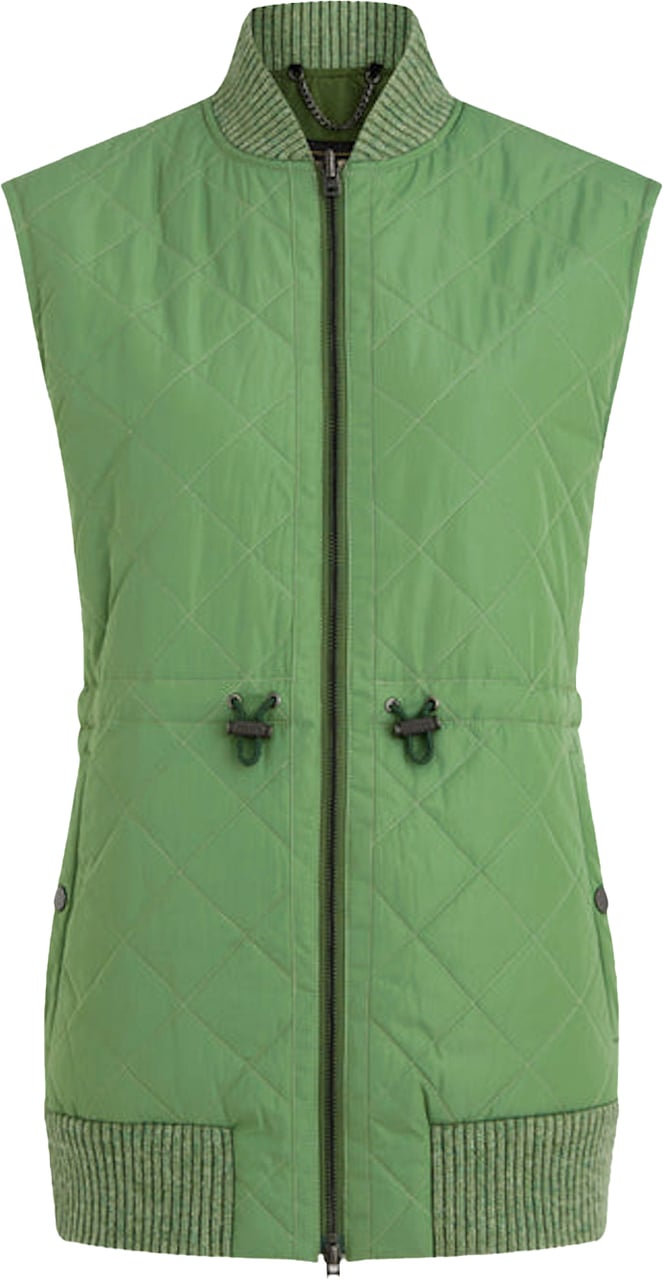 Belstaff Delancy Quilted Vest Jacket Groen