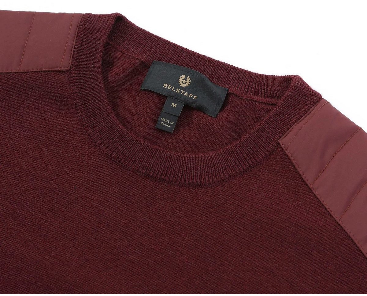 Belstaff Sweaters Maroon Maroon