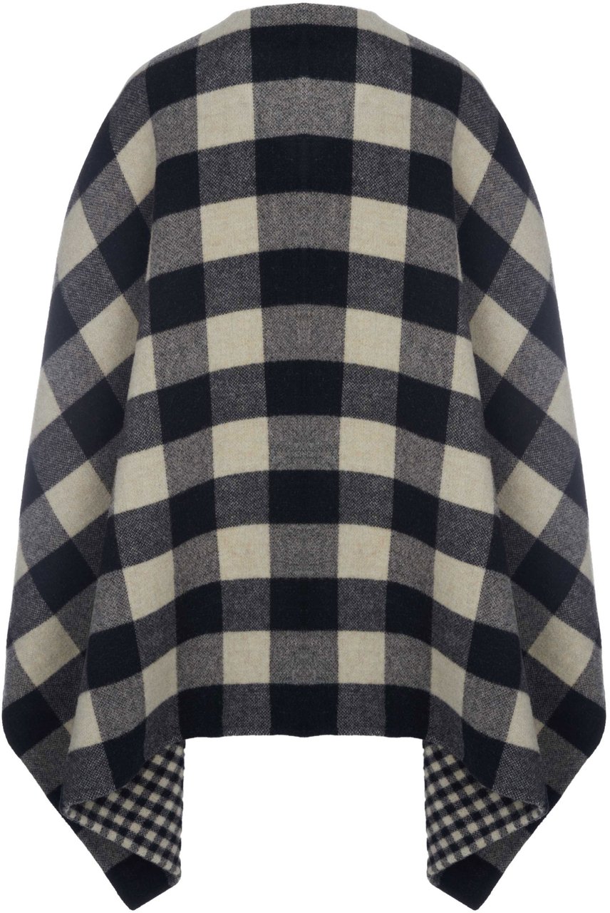 Belstaff Belstaff Poncho Schwarz-Braun Zwart