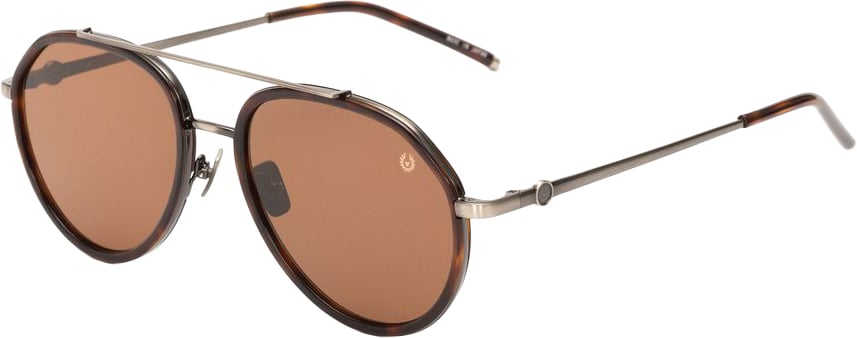 Belstaff Brown Titanium Sunglasses Bruin